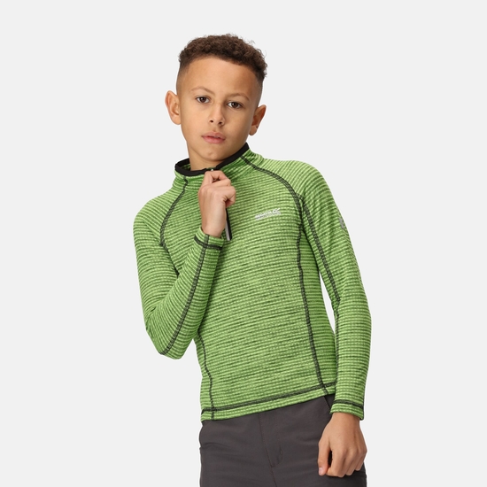 Kids' Berley Half Zip Top Jasmine Green