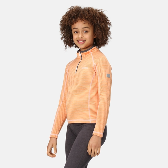 Kids' Berley Half Zip Top Apricot Crush