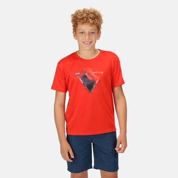 Kids' Alvarado VI T-Shirt Fiery Red