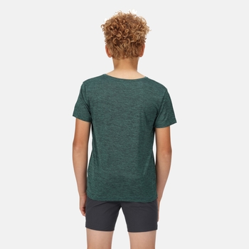 Kids' Fingal Edition Marl T-Shirt Pacific Green