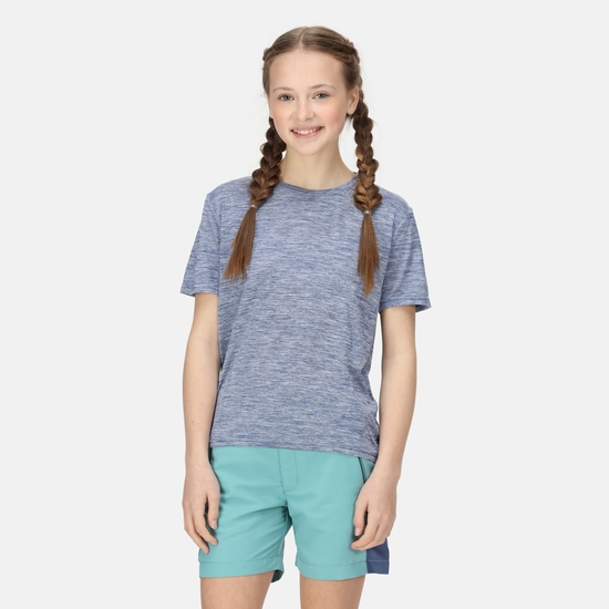 Kids' Fingal Edition Marl T-Shirt Dusty Denim Marl