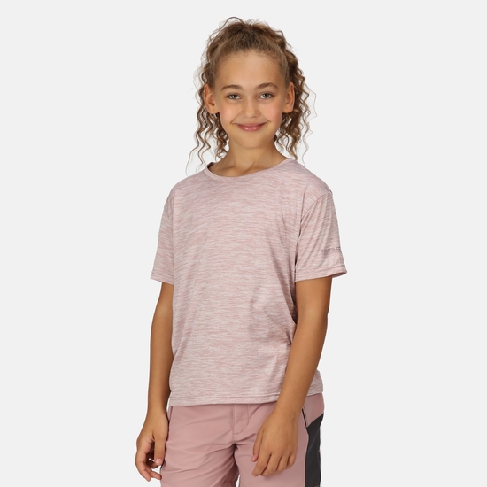 Kids' Fingal Edition Marl T-Shirt Dusky Rose Marl 