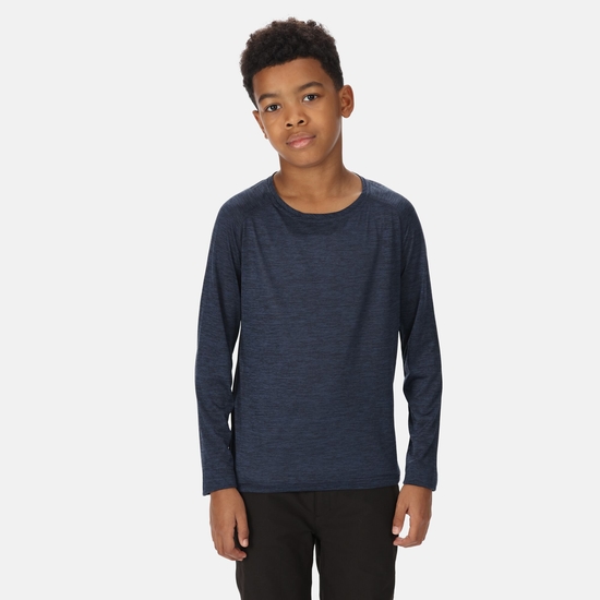 Burlow T-Shirt in Jersey-Qualität für Jugendliche Blau