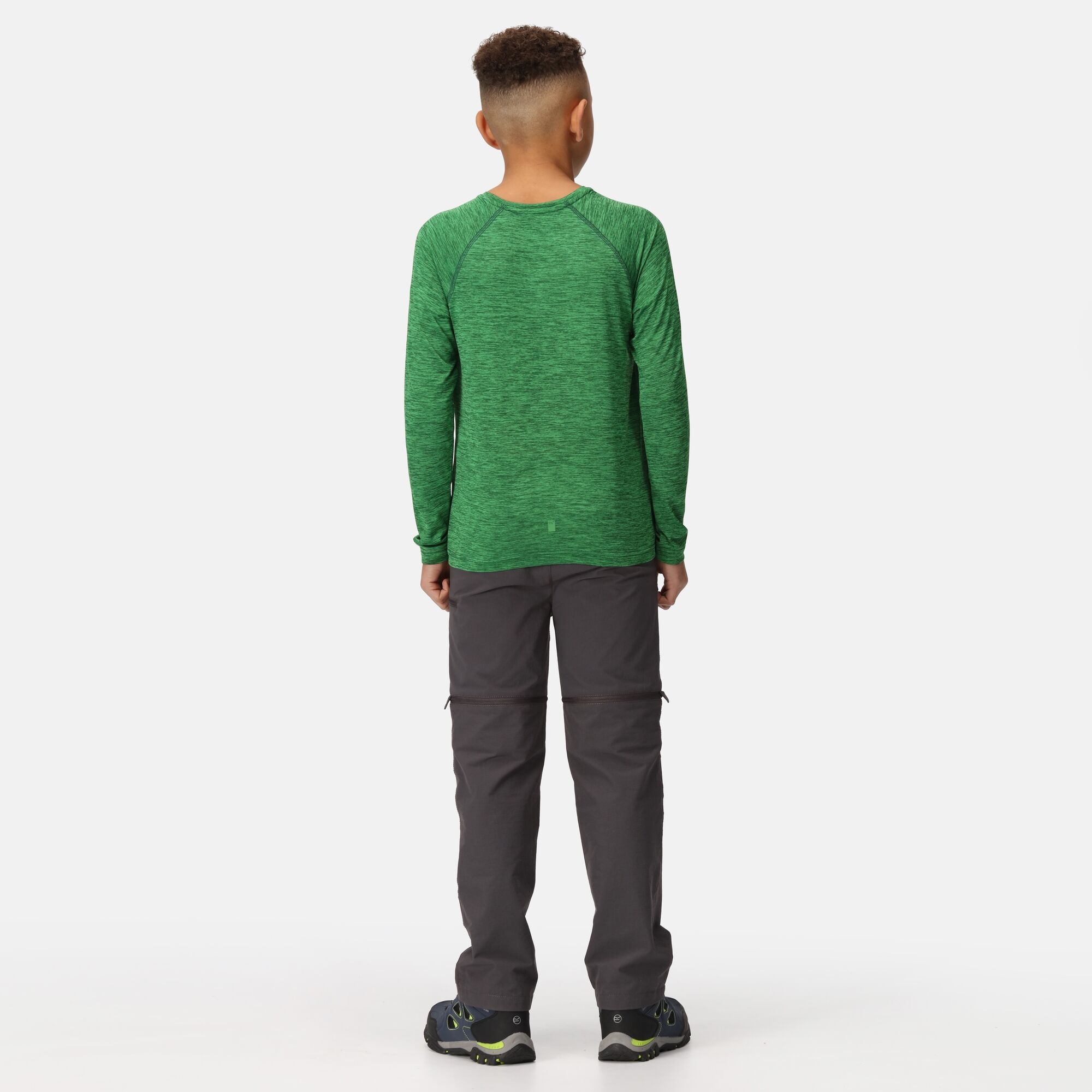 Regatta Dziecięca bluzka Burnlee Jasnozielony