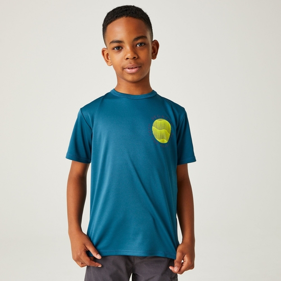 Kids' Alvardo VIII Graphic T-Shirt Moroccan Blue