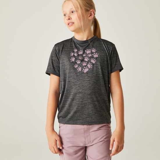 Kids' Alvardo VIII Graphic T-Shirt Seal Grey Marl