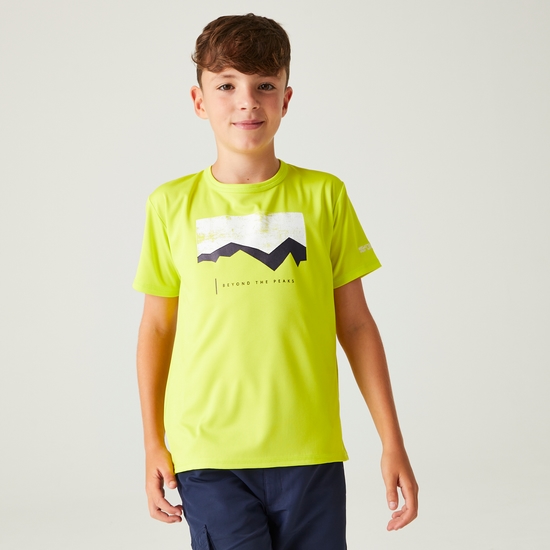 Kids' Alvardo VIII Graphic T-Shirt Citroen Lime