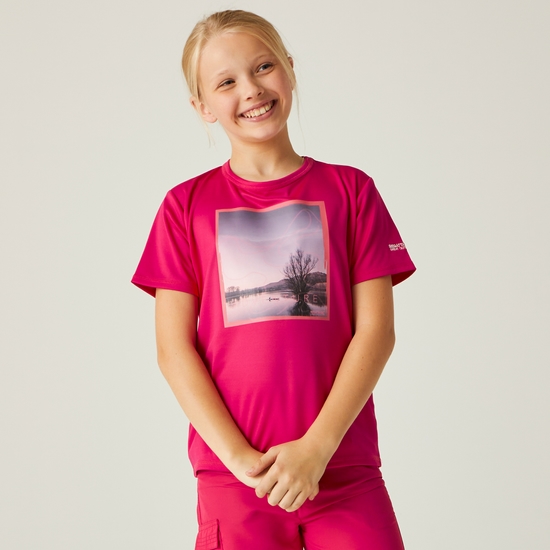 Alvarado VIII Enfant T-shirt à imprimé graphique Rose