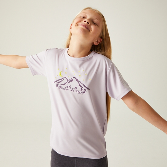 Alvarado VIII Enfant T-shirt à imprimé graphique Violet