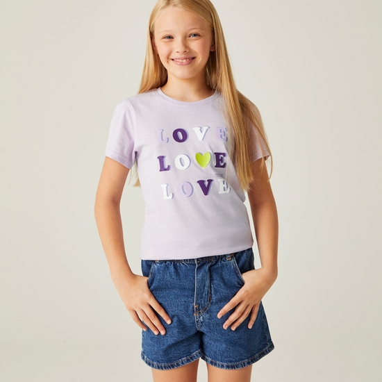 Kids' Bosley VII Graphic T-Shirt Lilac Frost