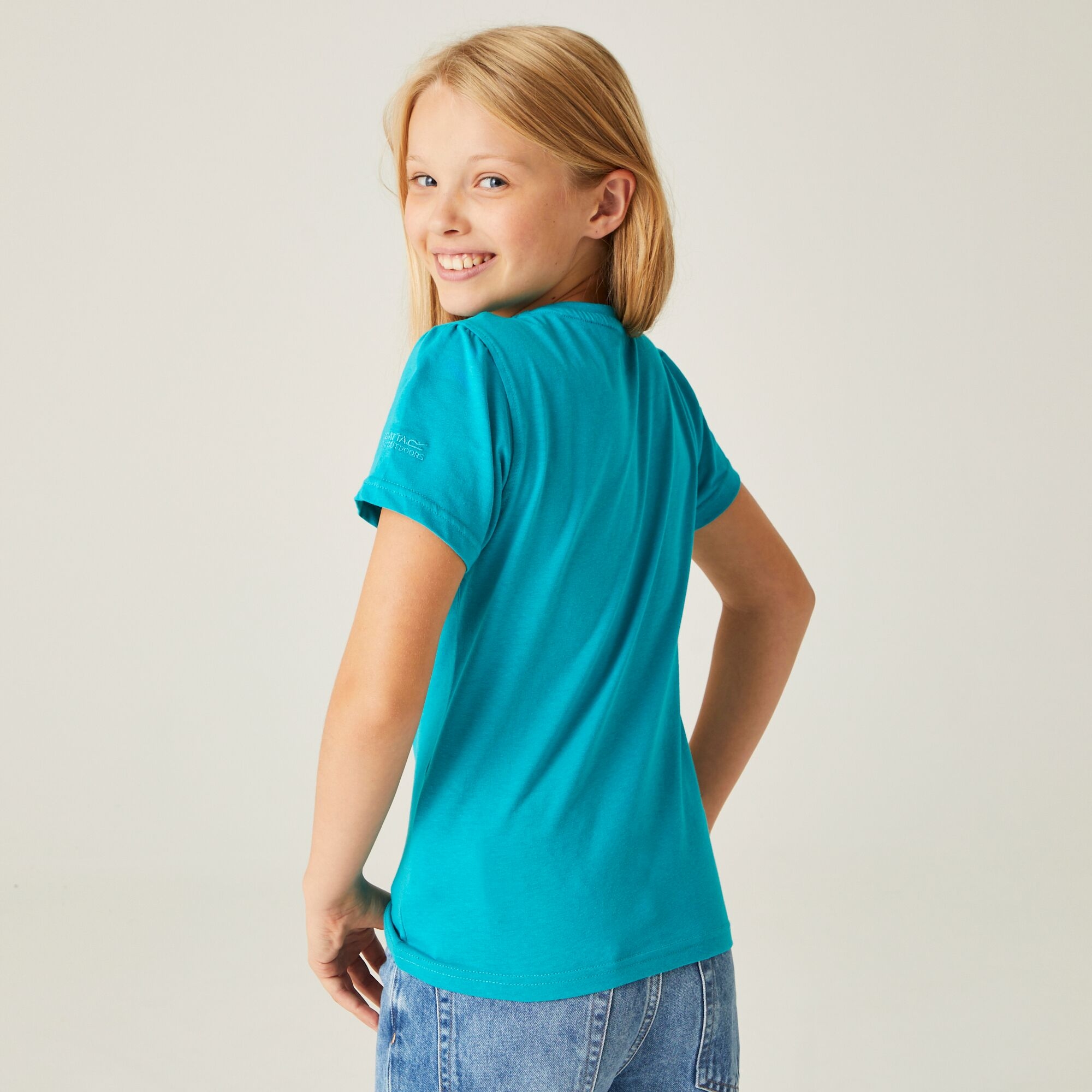 Regatta Dziecięca koszulka Bosley VII Niebieski