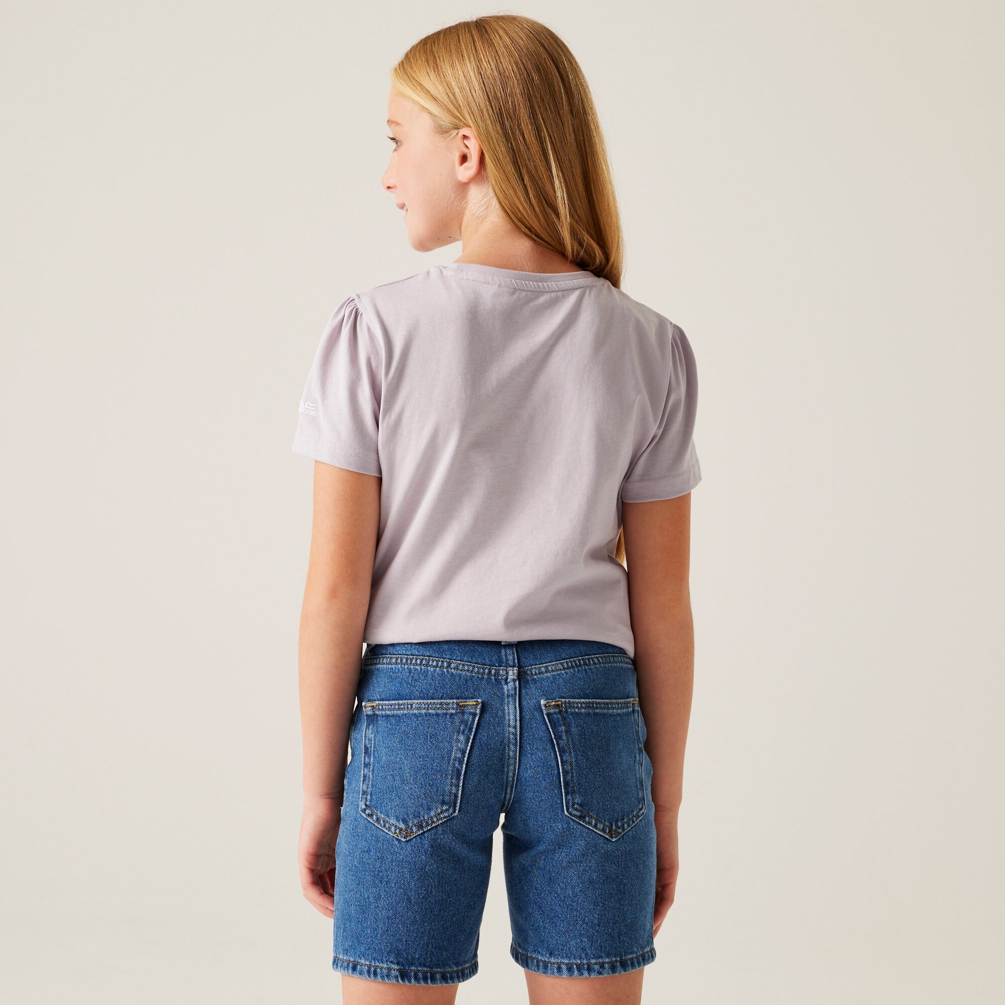 Regatta Dziecięca koszulka Bosley VIII Fioletowy