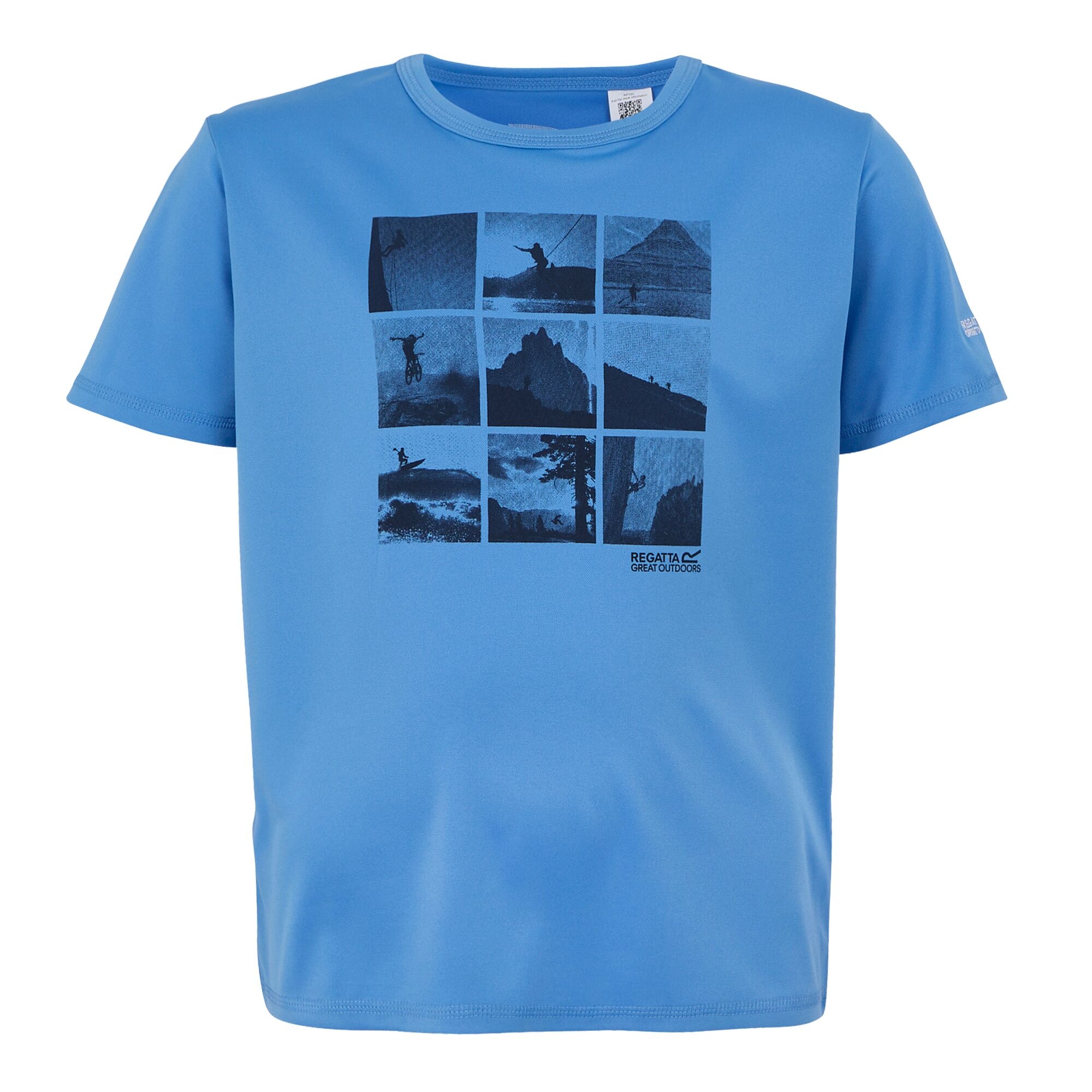 Regatta Dziecięca koszulka Alvarado IX Niebieski