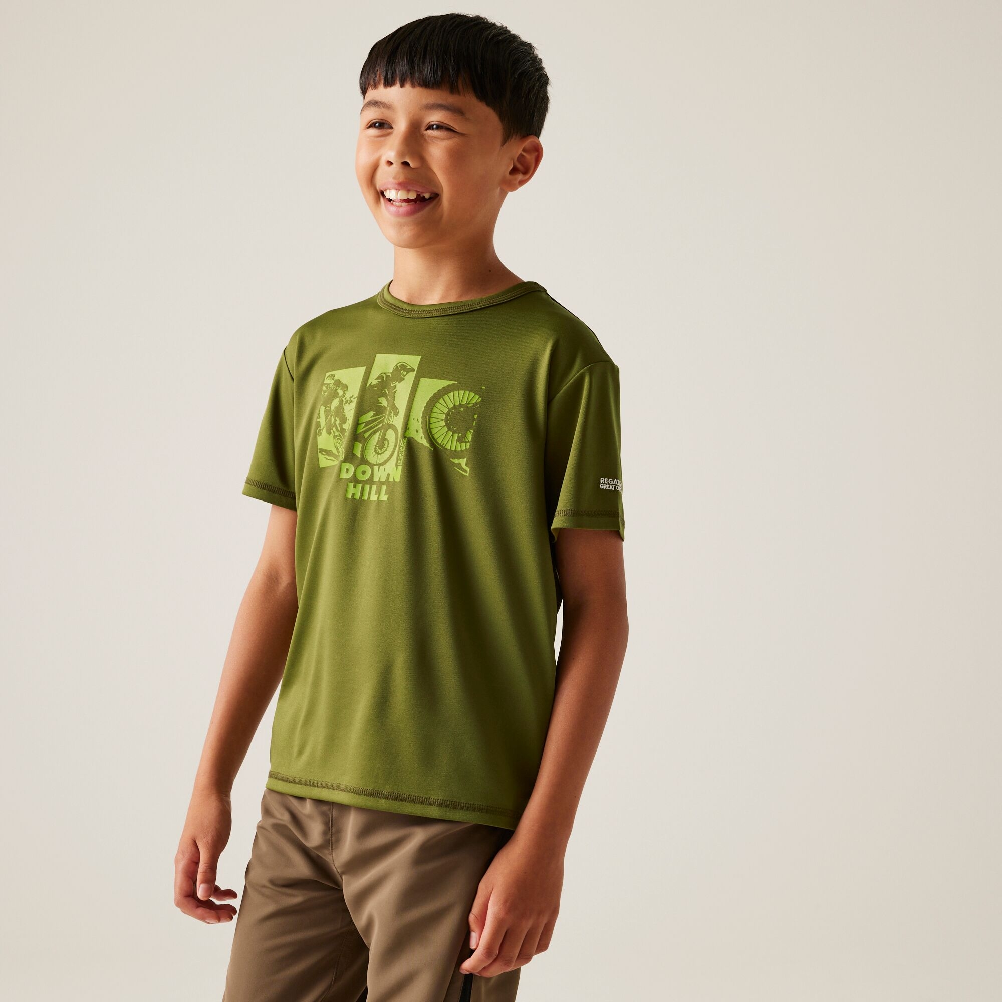 Dziecięca koszulka Alvarado IX Zielony