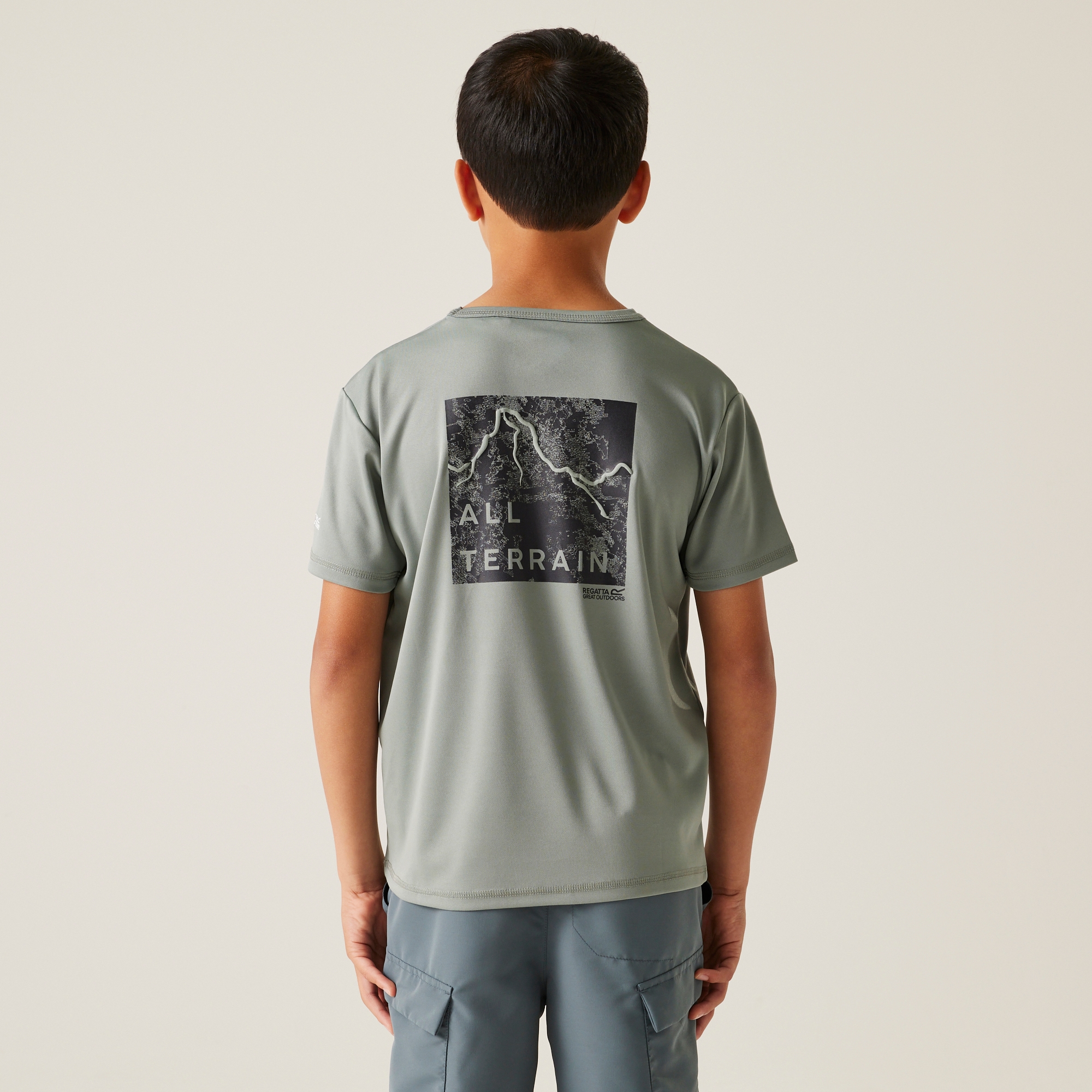 Regatta Dziecięca koszulka Alvarado IX Lodowy błękit