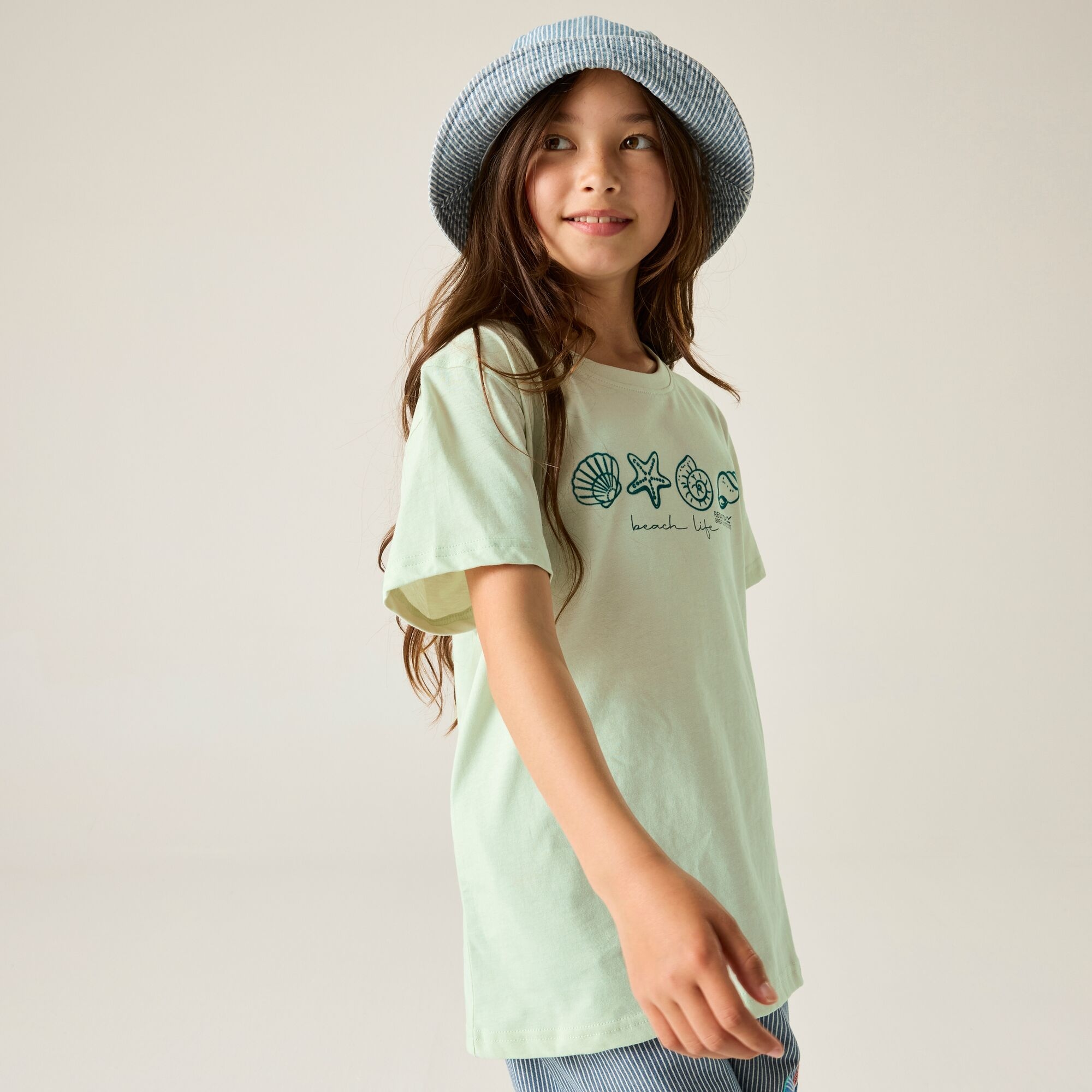 Regatta   Koszulka dziecięca Bosley Graphic Zielony