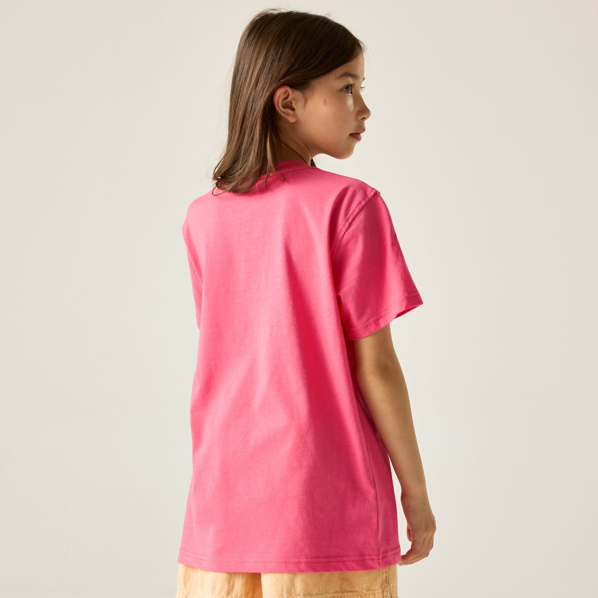 Regatta Girls Bosley T-Shirt, Pink, Size 9-10 Years - Image 4
