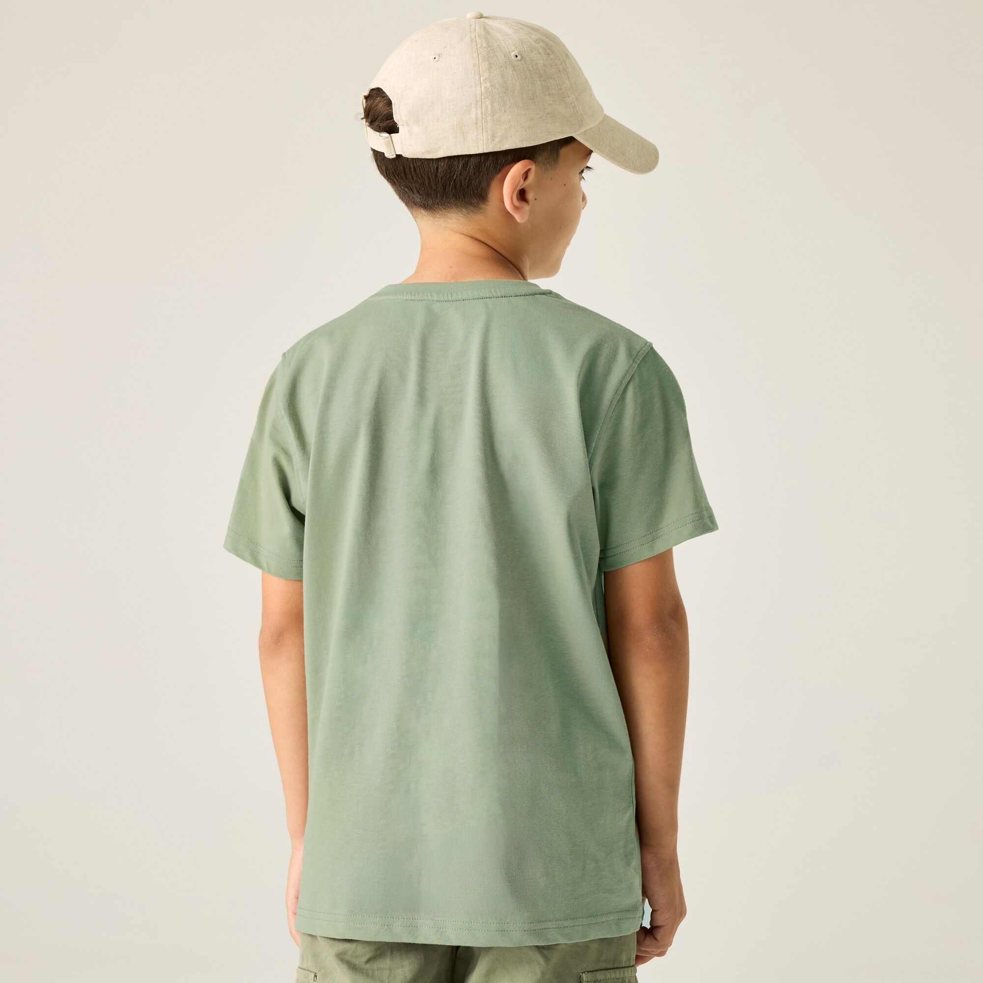 Regatta Koszulka dziecięca Bosley Graphic Zielony