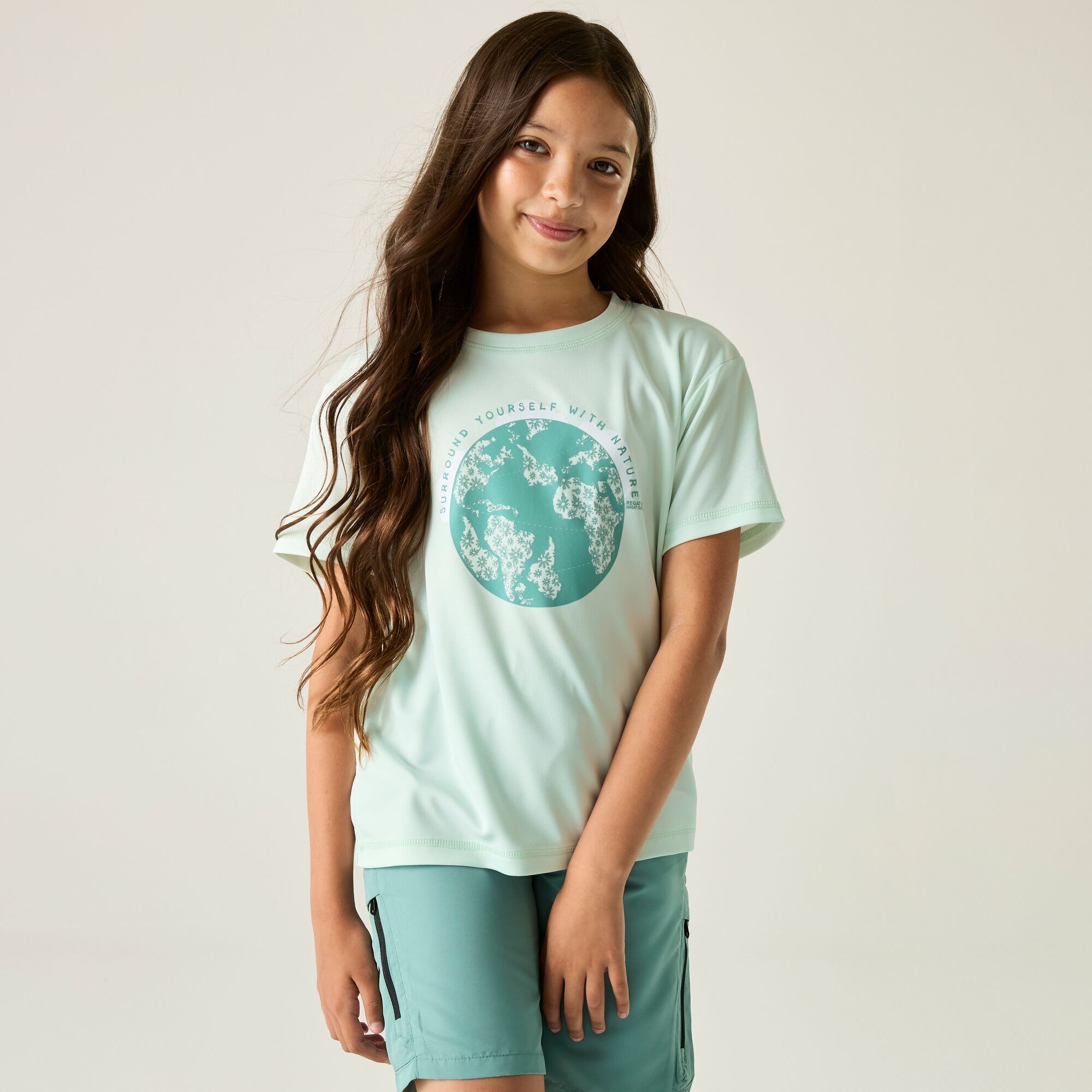 Regatta Regatta Koszulka dziecięca Aria Niebieski