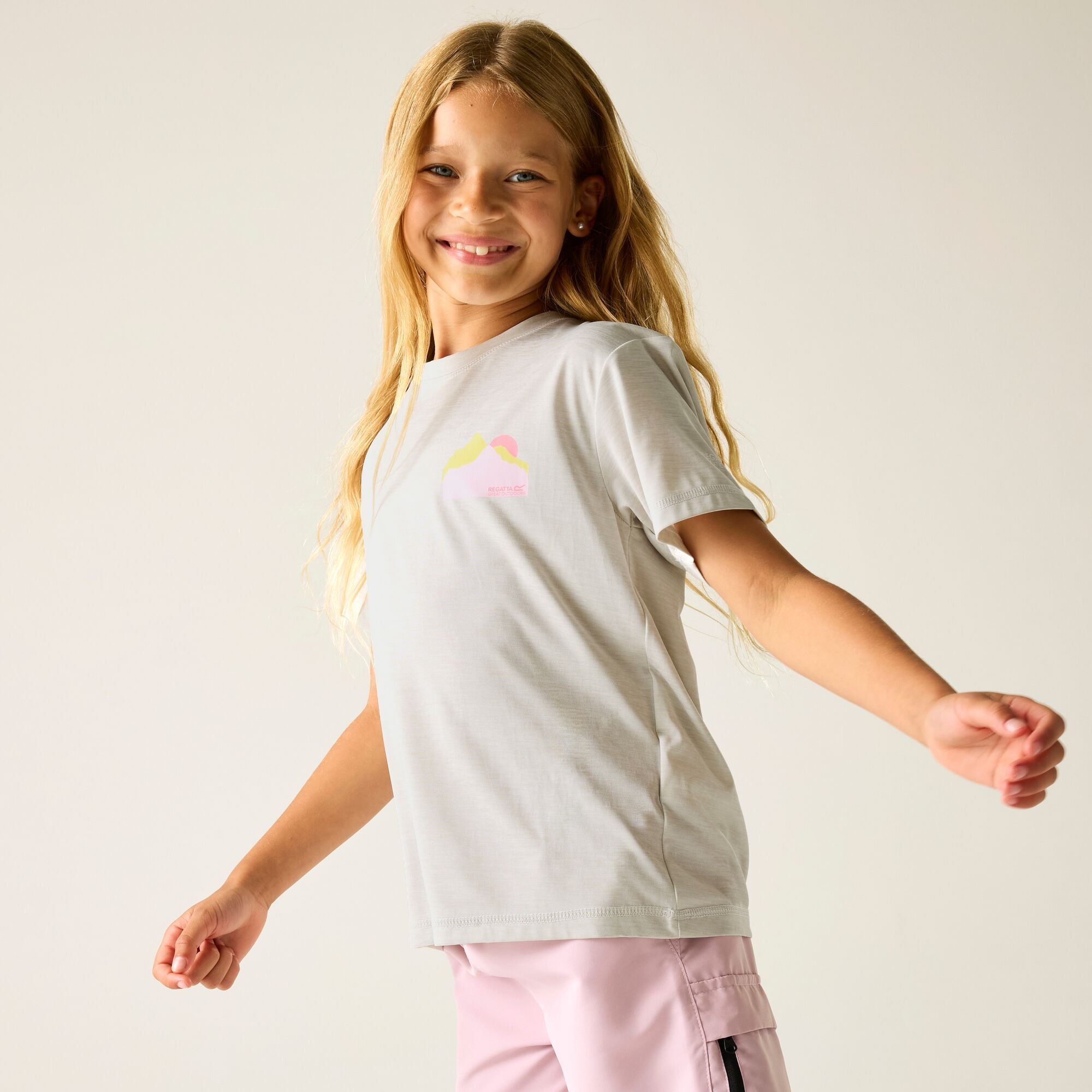 Regatta Koszulka dziecięca Aria Szary