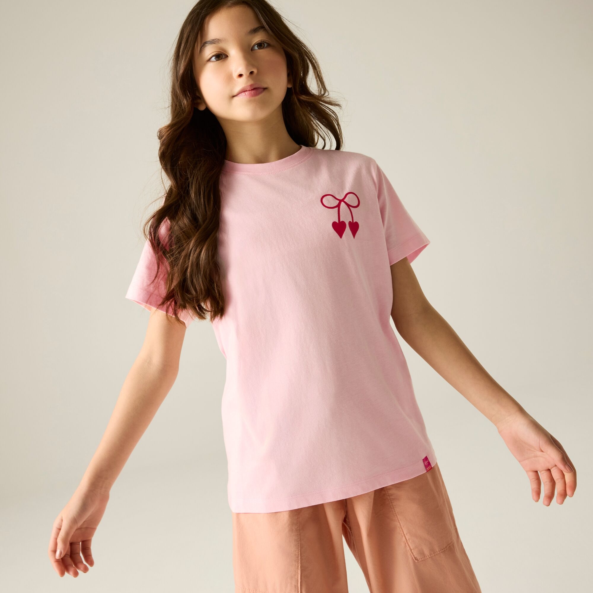 Regatta Cath Kidston Junior T-Shirt Size: 3-4 Years Unisex Kids Pink