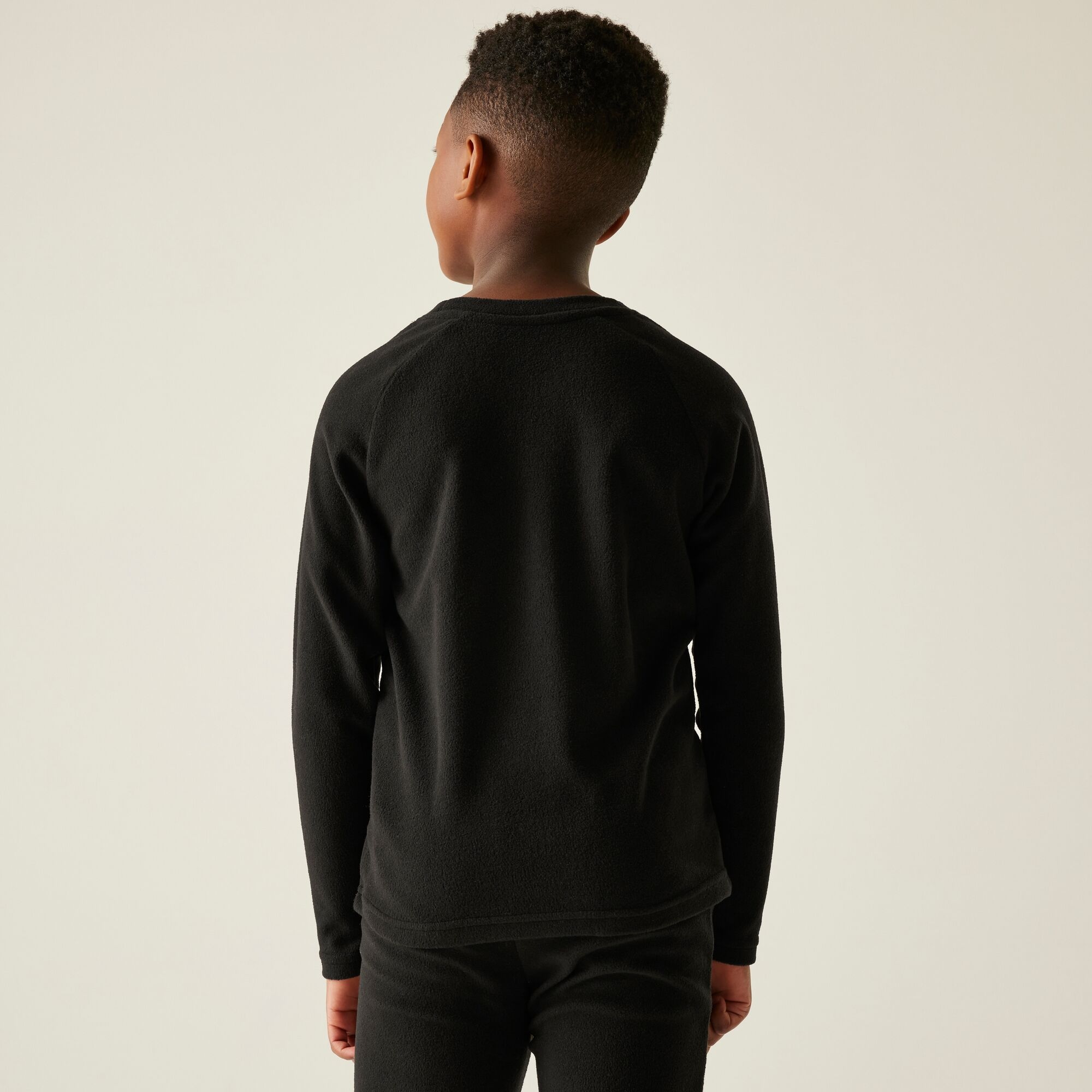 Regatta Bielizna dziecięca termoaktywna koszulka Junior Thermal Czarny