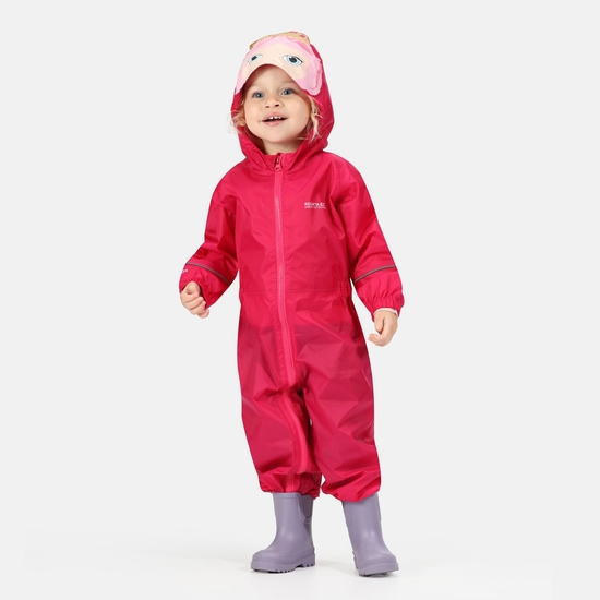 Kids' Charco Breathable Waterproof Puddle Suit Pink Fusion Princess 