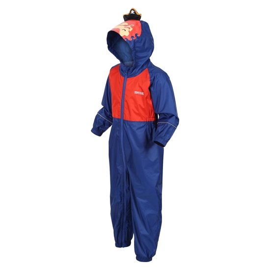 Kids' Charco Breathable Waterproof Puddle Suit New Royal Pirate