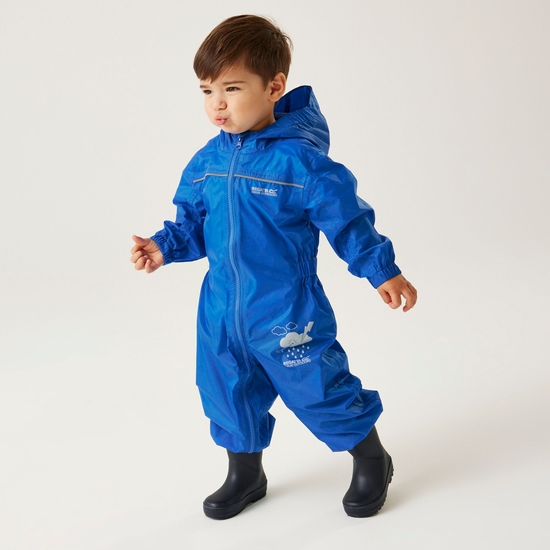 Combinaison d'hiver technique pour bébé imperméable et respirante Puddle IV Bleu