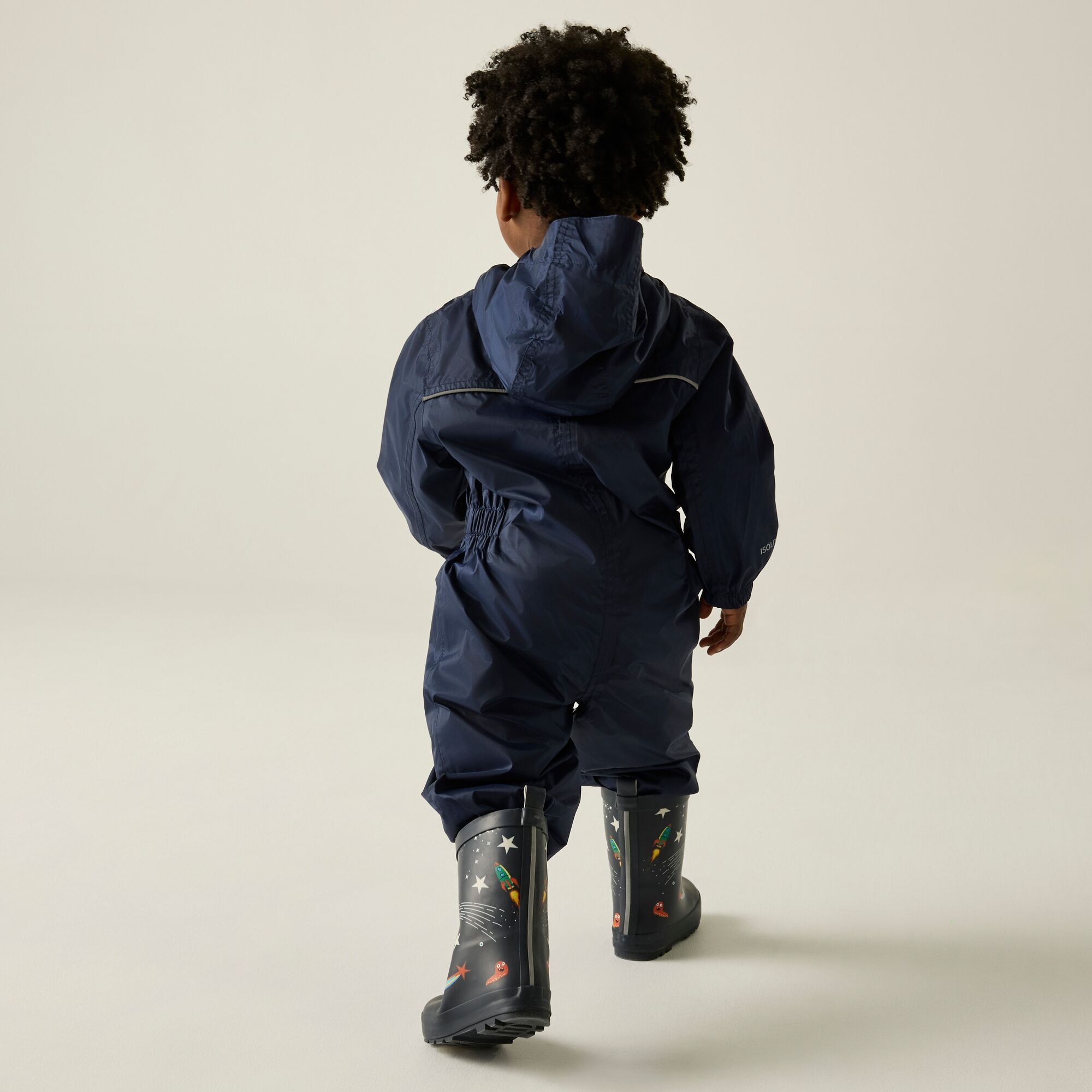 Regatta Regatta Kombinezon dziecięcy przeciwdeszczowy Puddle IV Niebieski