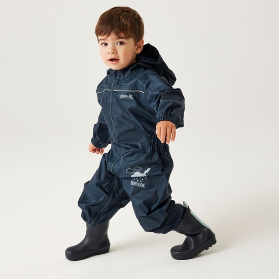 Kids' Puddle IV Waterproof Puddle Suit Navy 