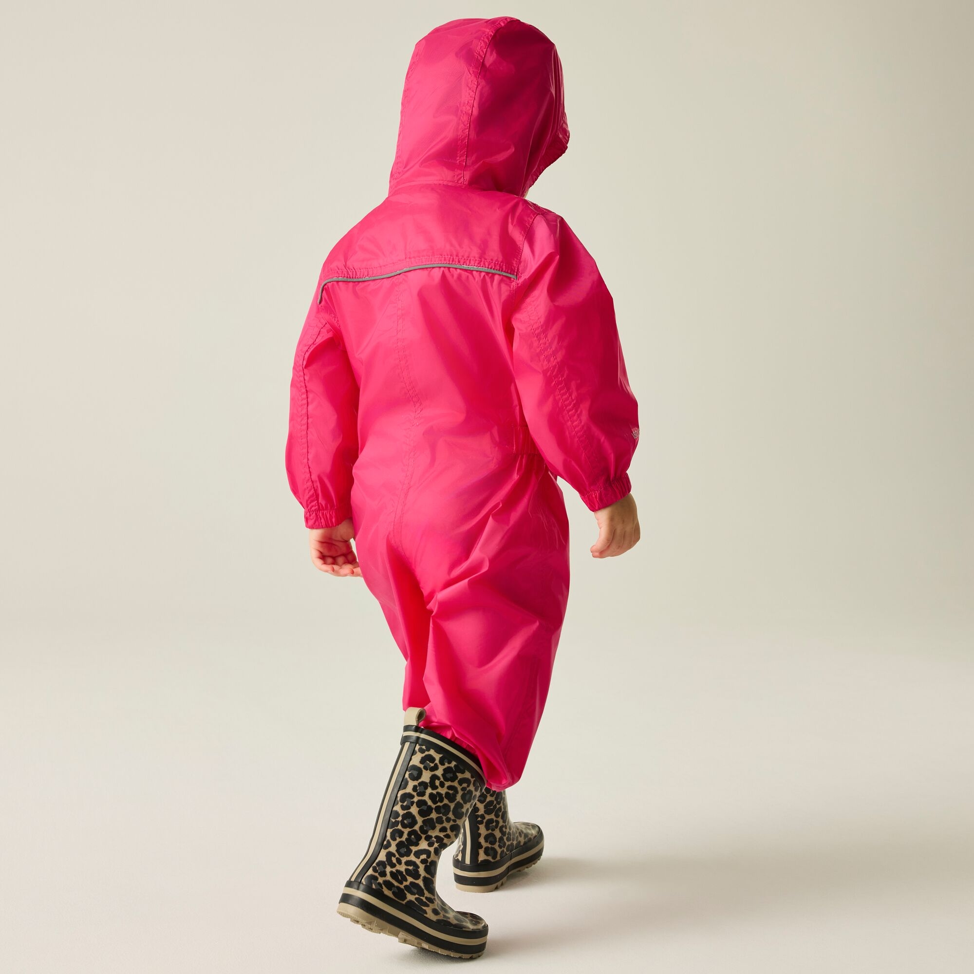 Regatta Regatta Kombinezon dziecięcy przeciwdeszczowy Puddle IV Różowy