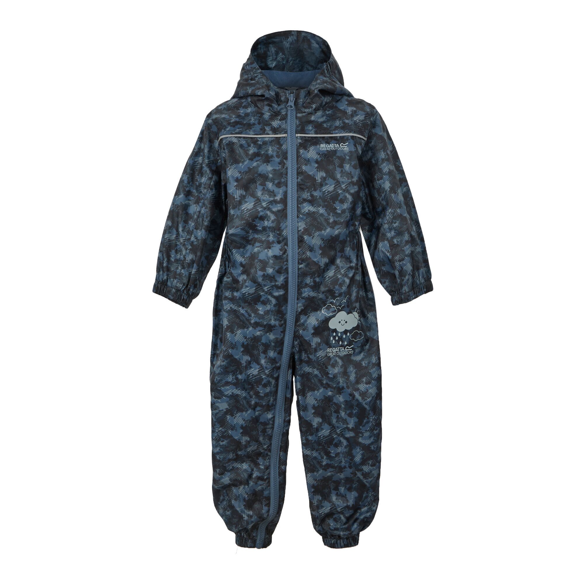 Regatta Kids’ Puddle Iv Puddle Suit Size: 2-3 Years Unisex Kids Blue