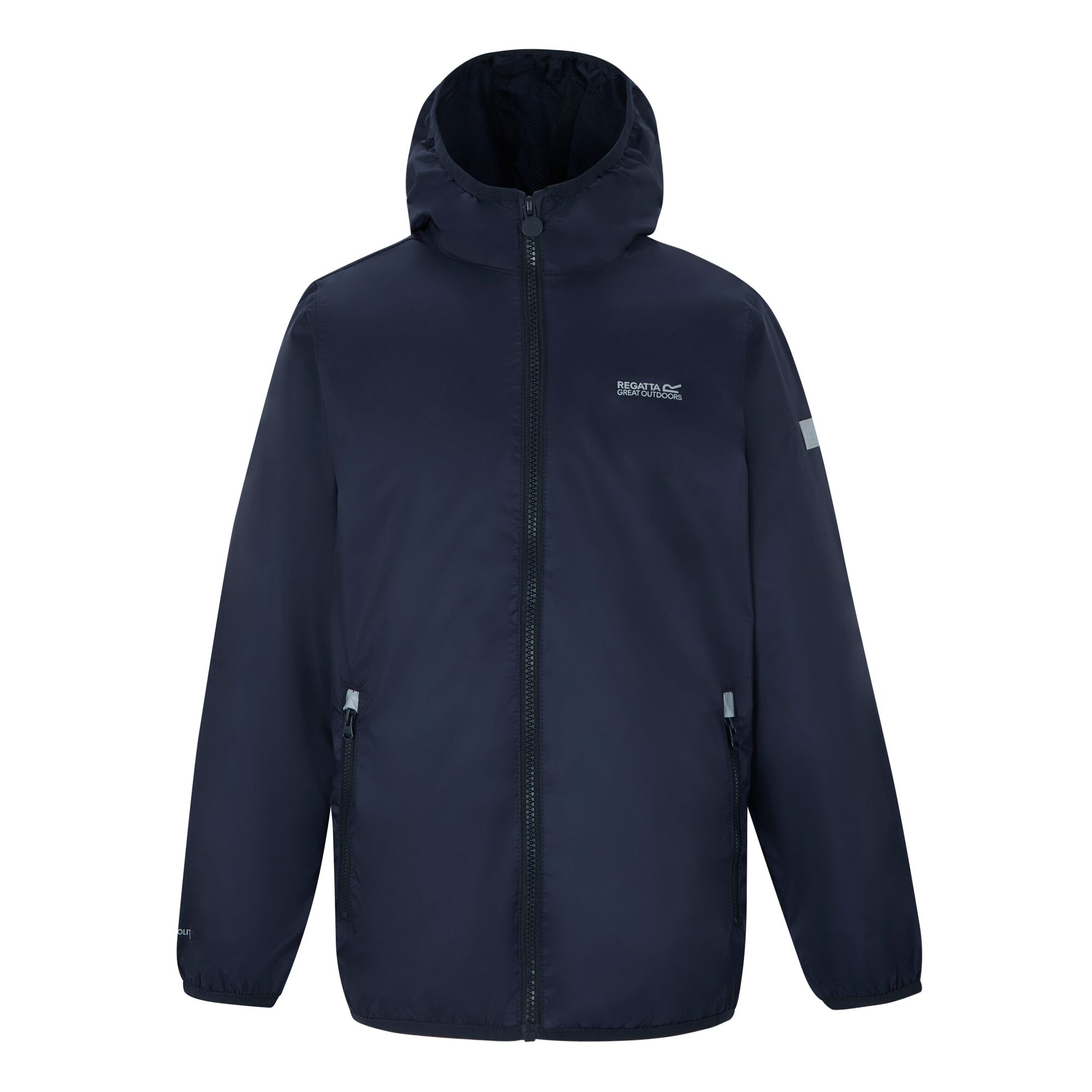 Regatta Kids’ Lever Ii Packaway School Jacket - Blue Size 13 Years