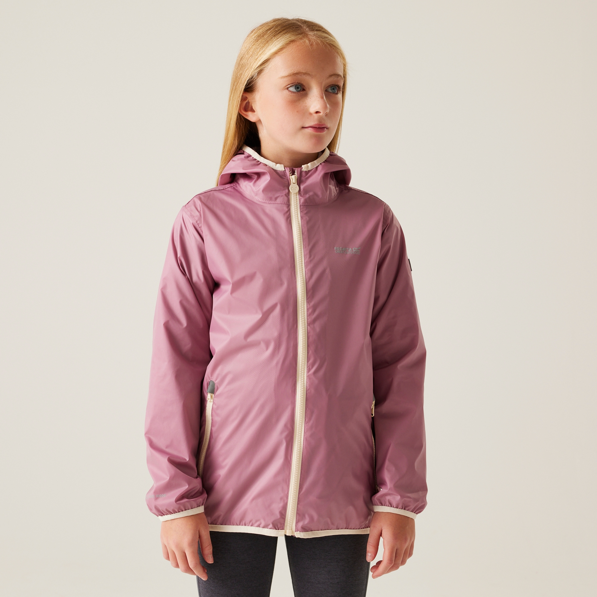 Regatta Kids’ Lever Ii Packaway School Jacket - Pink Size 13 Years