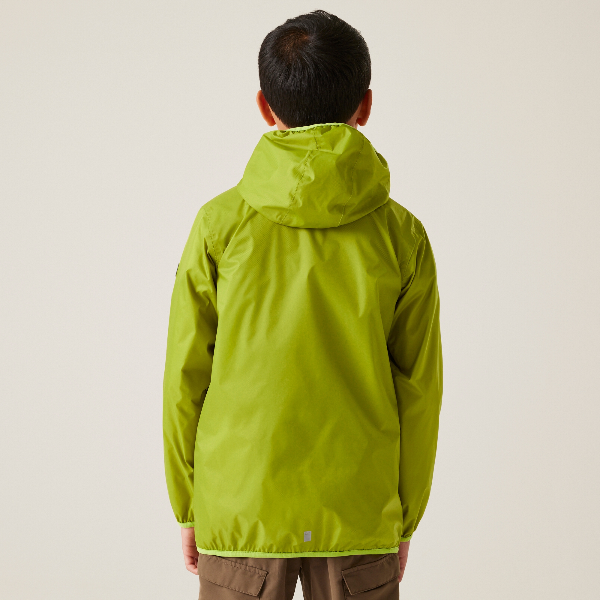 Regatta   Kurtka dziecięca przeciwdeszczowa Lever II Zielony