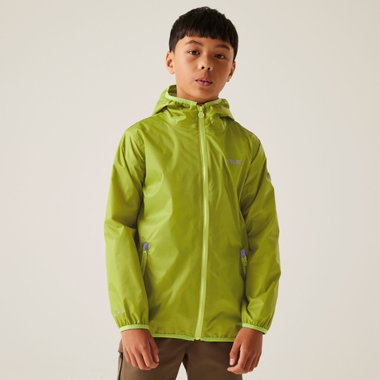 Veste technique junior imperméable Lever II Vert