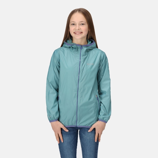 Veste technique junior imperméable Lever II Bleu