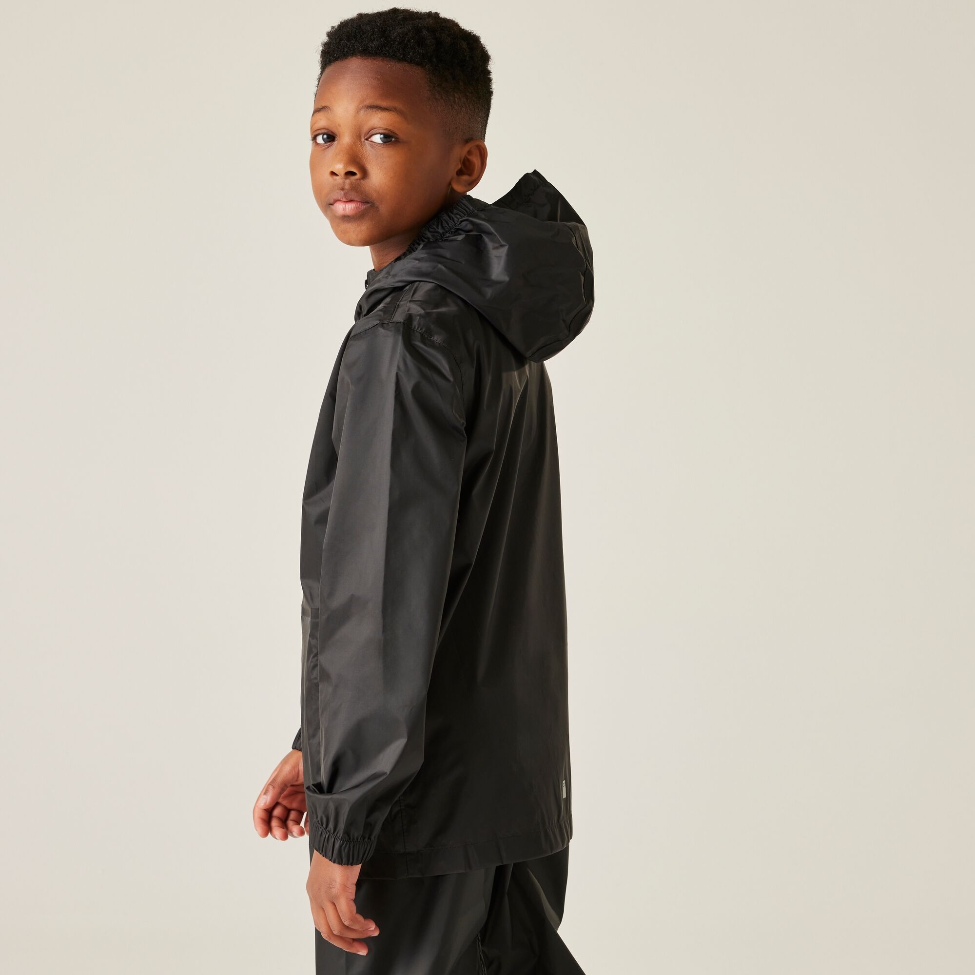 Kurtka dziecięca kieszonkowa Pack It III Czarny
