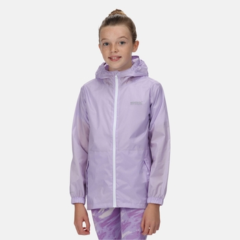 Kids' Pack It Waterproof Packaway Jacket Pastel Lilac