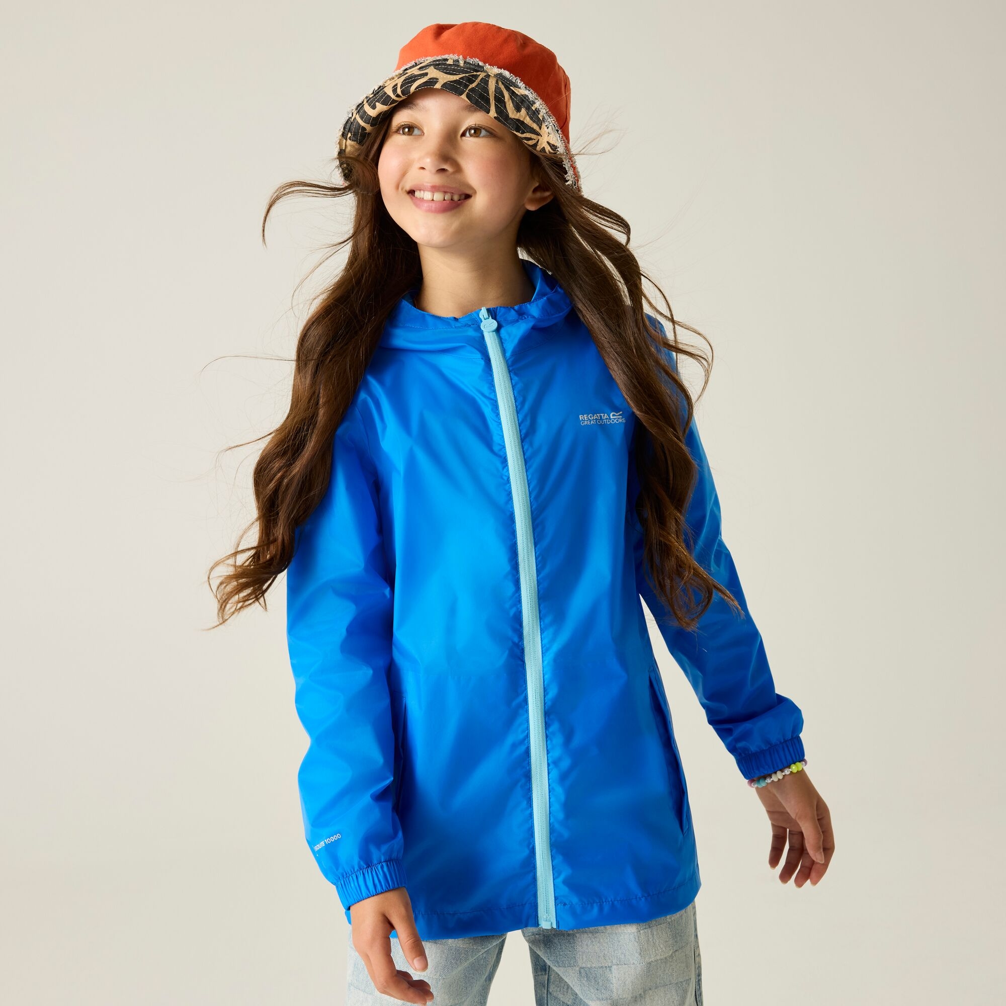 Regatta Kids’ Pack It Packaway Jacket Size: 3-4 Years Unisex Kids Blue