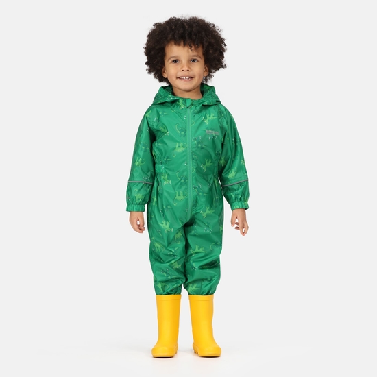 Kids' Pobble Waterproof Puddle Suit Jelly Bean Dinosaur