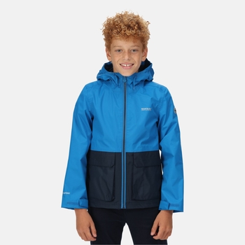 Kids' Hywell Waterproof Jacket Imperial Blue Navy