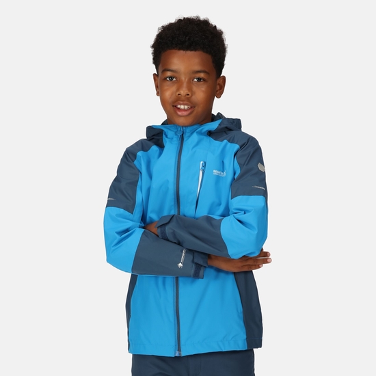 Kids' Calderdale II Waterproof Jacket Indigo Blue Blue Wing 
