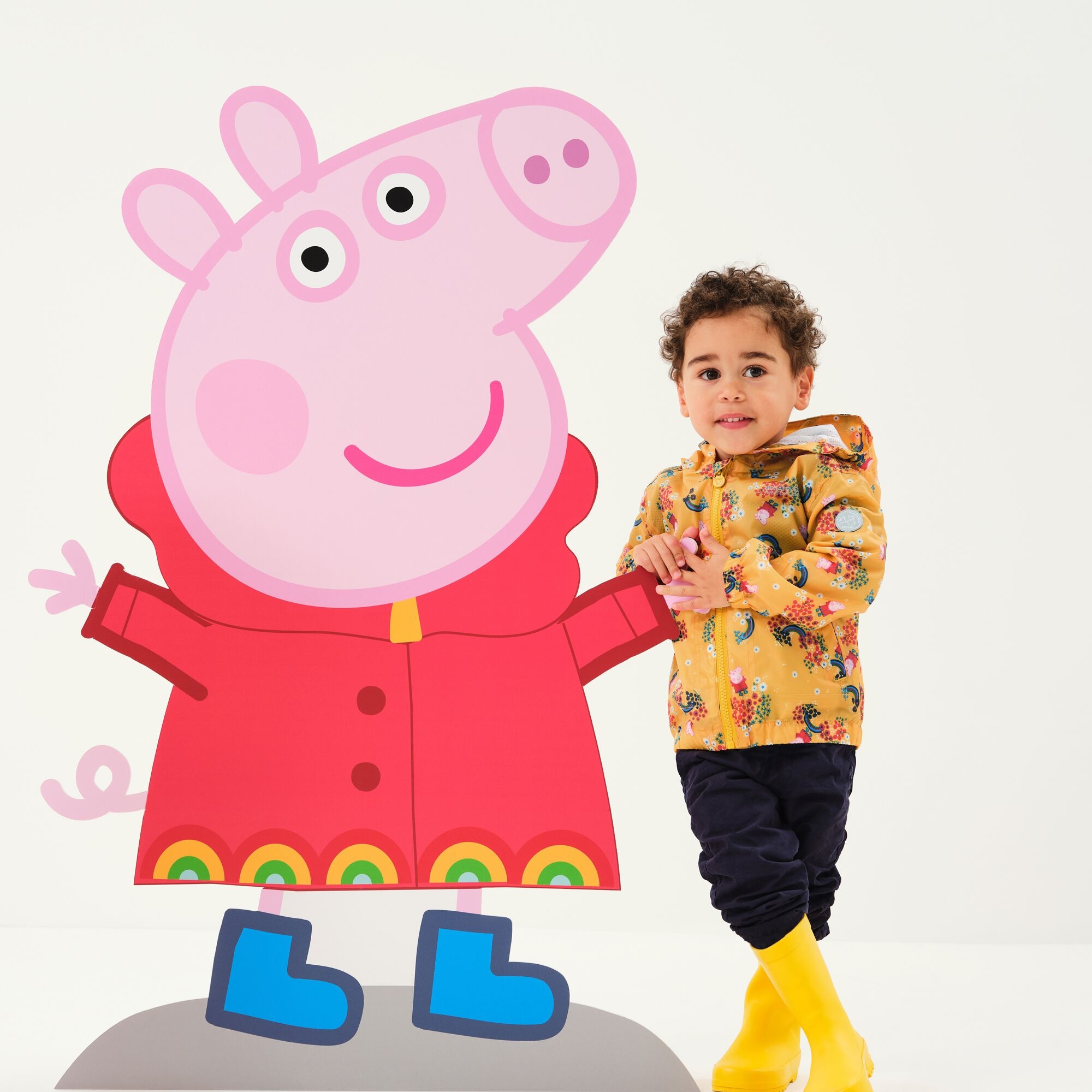 Regatta Kids’ Peppa Pig Muddy Puddle School Jacket - Yellow 18-24 Months