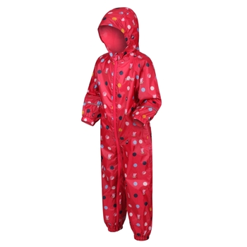 Peppa Pig Pobble Waterproof Puddle Suit Bright Blush