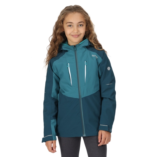 Kids' Highton III Waterproof Jacket Reflecting Lake Dragonfly