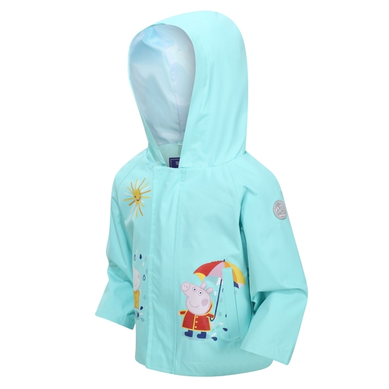 Peppa Pig Waterproof Summer Jacket Aruba Blue