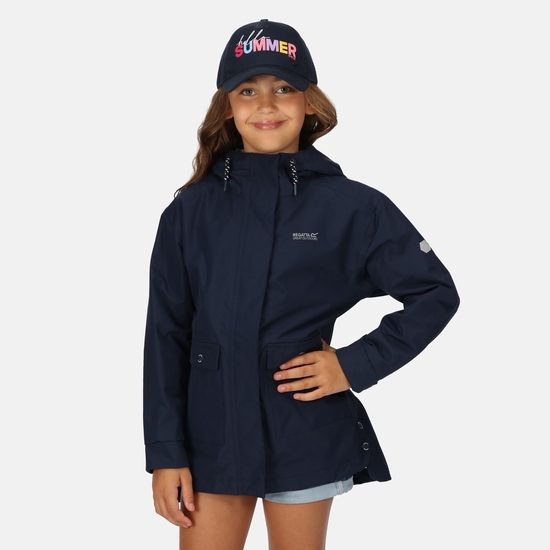 Kids' Baybella Waterproof Jacket Navy 