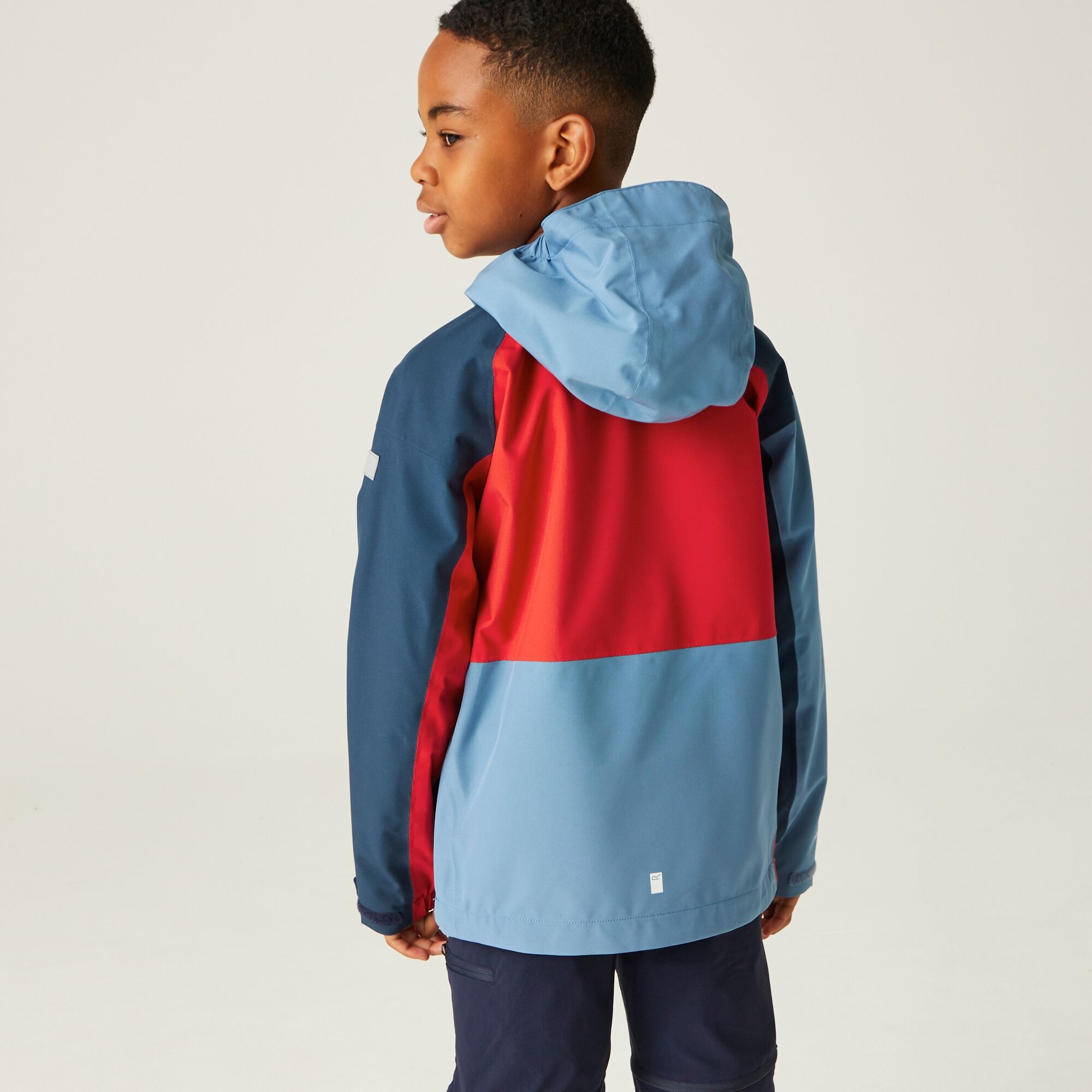 Regatta Dziecięca kurtka przeciwdeszczowa Highton V Niebieski